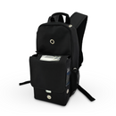 Lightweight Inogen One G5 backpack with storage for extra batteries, water bottle, charging cords with front access to charging, grommets for ventilation - O2TOTES