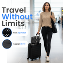 CPAP Travel Bag – For Small CPAP Machines Fits ResMed AirMini, Z2 & Transcend – Padded Case for Mask, Hose & Power (Polka Dot)
