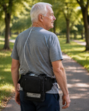 Inogen Rove 6 Fanny Pack Fit for Single or double battery, zippered bottom