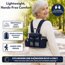 Inogen One G4 portable oxygen concentrator Backpack, lightweight, zippered bottom, padded straps