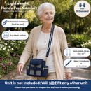 Carry Bag Fit For Inogen Rove 4, Premium mesh panels, pockets for accessories, lightweight & non-medical look