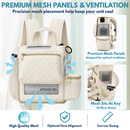 Premium Backpack Fit For Inogen Rove 6, Mesh panels, easy to carry, padded straps, charge in backpack