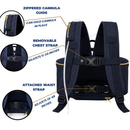 Inogen One G4 portable oxygen concentrator Backpack, lightweight, zippered bottom, padded straps