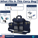 Carry Bag Fit For Inogen Rove 4, Premium mesh panels, pockets for accessories, lightweight & non-medical look