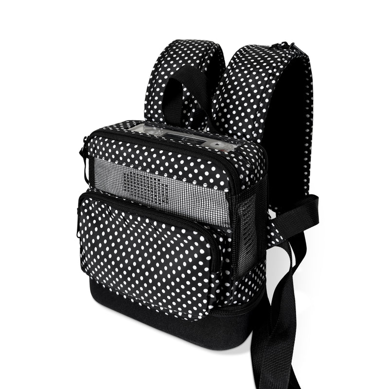 Rhythm Healthcare P2 Lightweight Backpack w/room for P2 accessories - Polka Dot