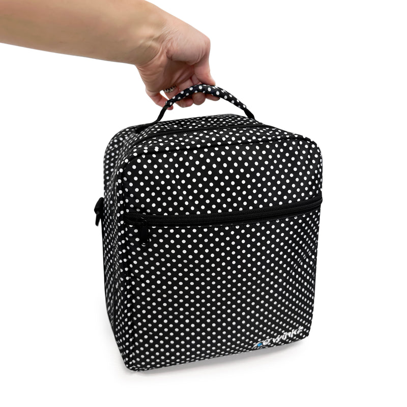 Cpap Travel Bag for Resmed Airsense, Airsense 10, 11, & more! (Polka Dot) - O2TOTES