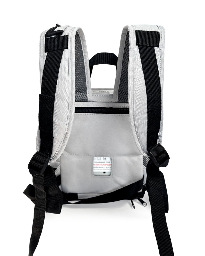 OxyGo Next Lightweight Backpack w/Pockets - Light Grey