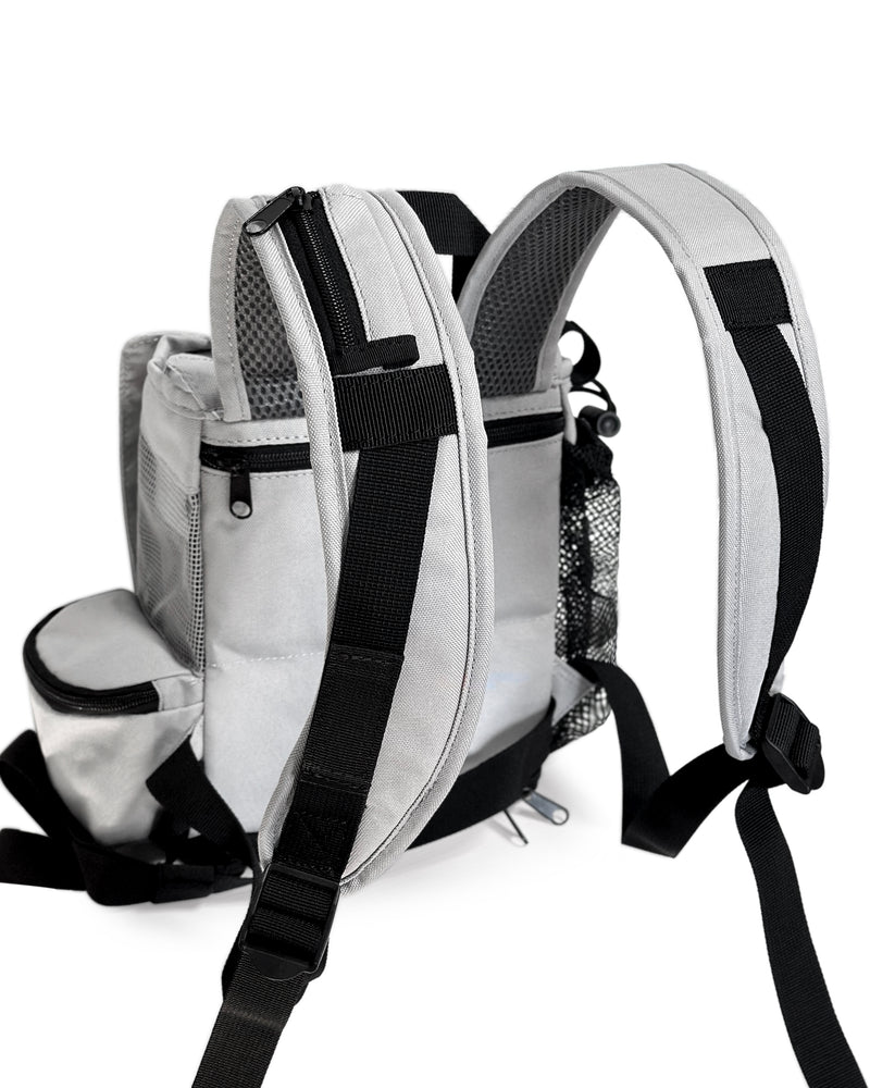 OxyGo Next Lightweight Backpack w/Pockets - Light Grey - O2TOTES