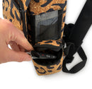o2totes Inogen One G5 & Inogen Rove 6 Lightweight Backpack in custom Leopard Print; Slim, lightweight design - O2TOTES