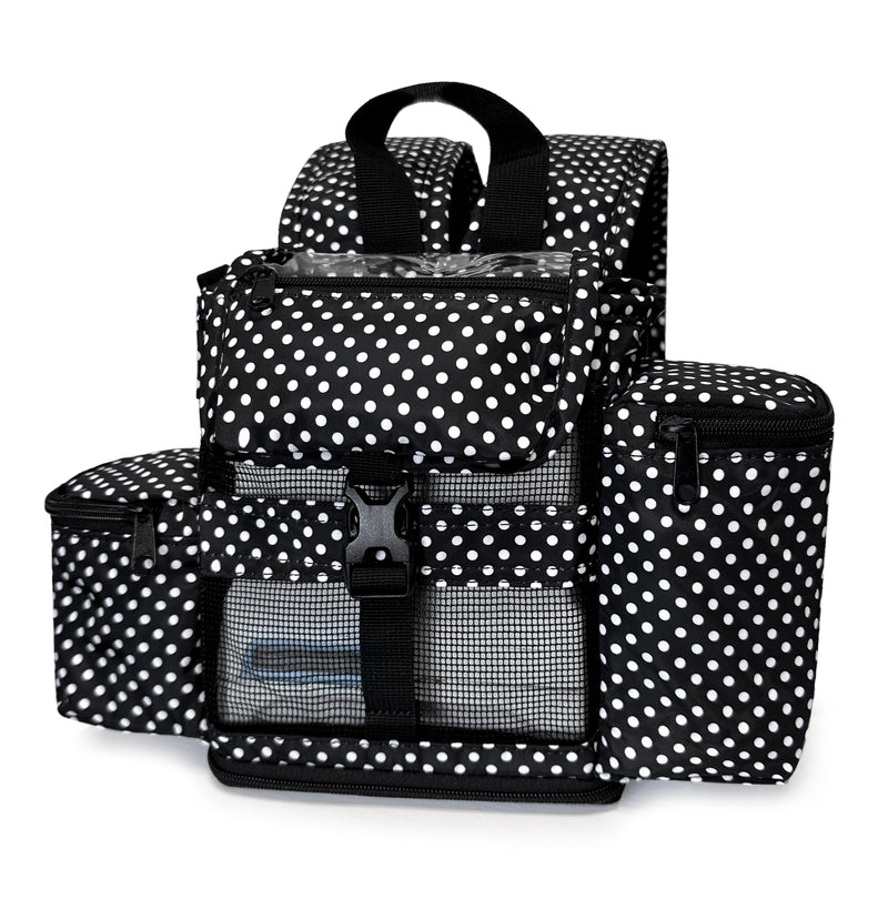 Inogen One G4 Lightweight Backpack in Black And White - O2TOTES