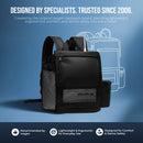 Inogen Rove 6 Ultra Lightweight Backpack with zippered bottom, mesh panels and pockets for Inogen Accessories in Black