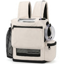 UltraLightweight Backpack Fit For Inogen One G5 in off white suede
