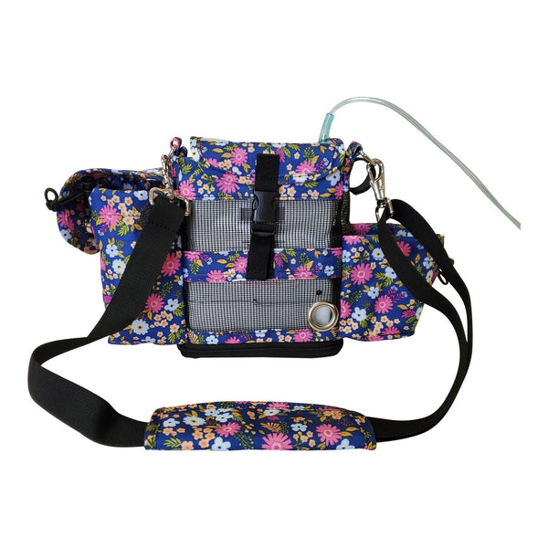 Inogen One G4 Carry bag in floral - O2TOTES