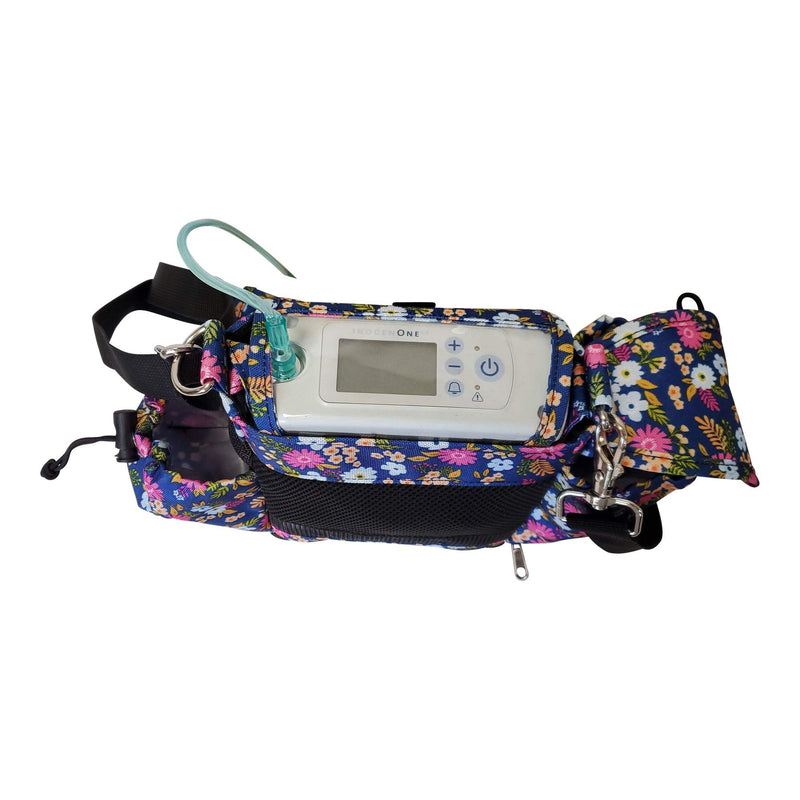 Oxygo Fit Carry bag in floral - O2TOTES