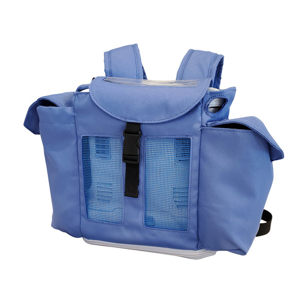 Inogen One G3 Backpack in Blue (also fits Oxygo unit) - O2TOTES