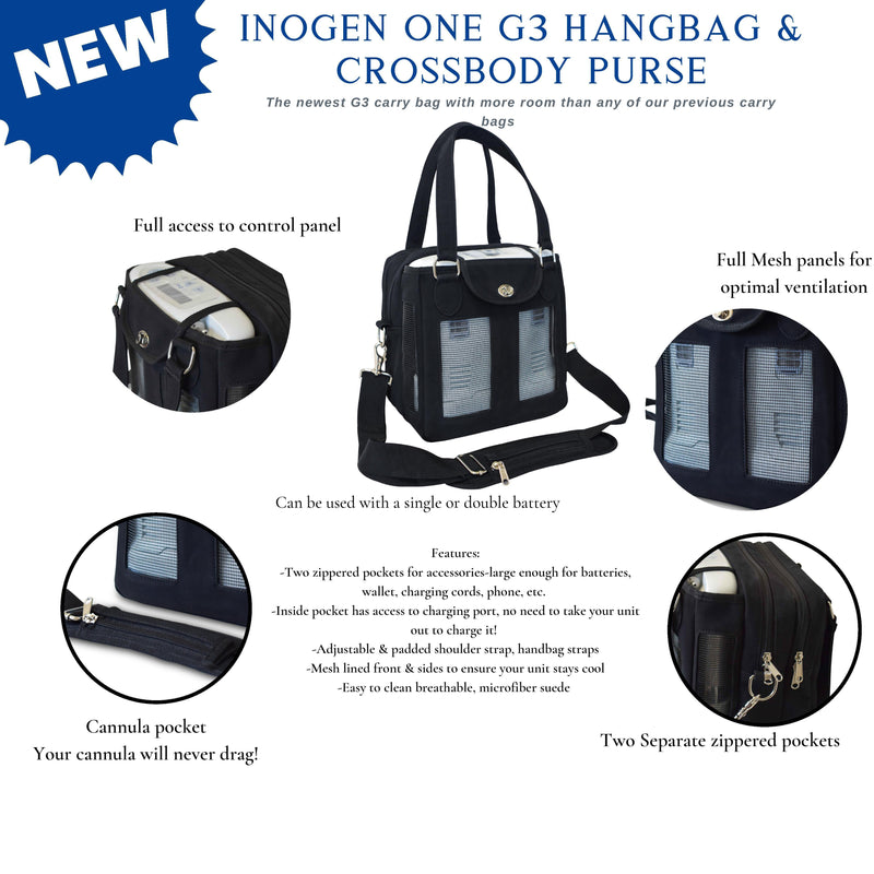 Inogen one G3 purse & handbag - O2TOTES