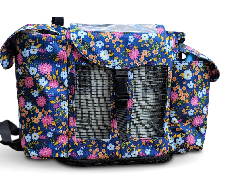 Oxygo Backpack in Flower Print - O2TOTES