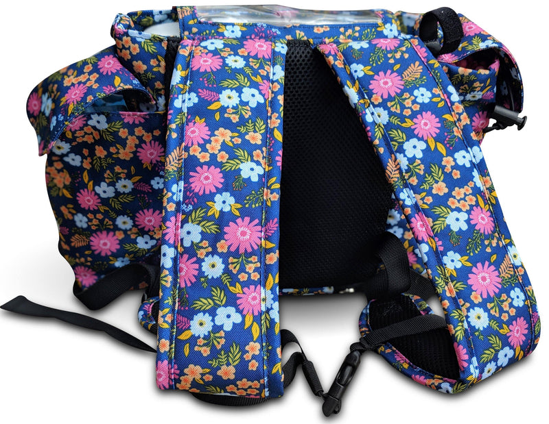 Oxygo Backpack in Flower Print - O2TOTES