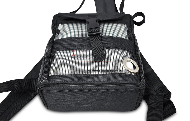 Oxygo Fit Ultra Lightweight Backpack in black - O2TOTES