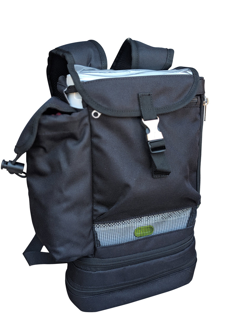 SimplyGo Mini Backpack in black - O2TOTES